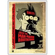 Futurama Machines Are Your Friends Paper Giclee Print